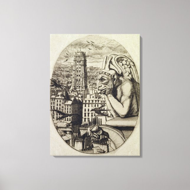 Lienzo El vampiro, 1853 (Anverso)