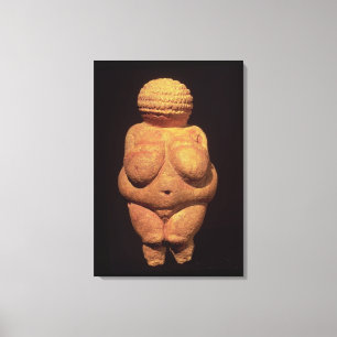 Lienzo El Venus de Willendorf, símbolo de fertilidad