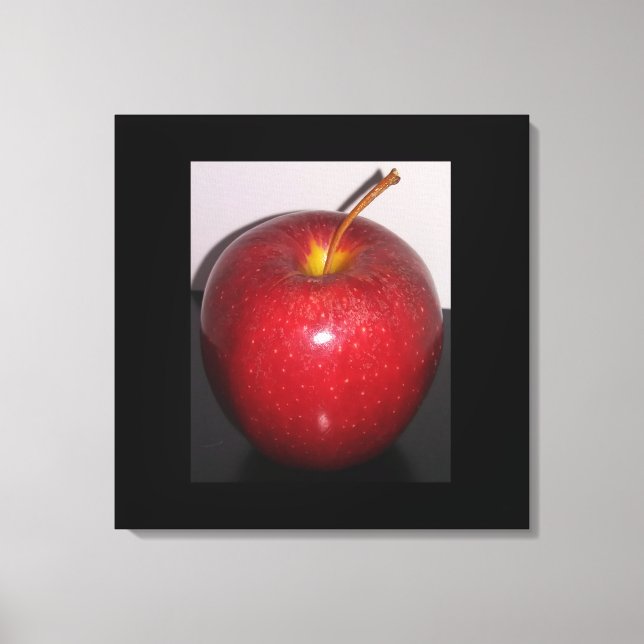 Lienzo El verdadero Bella Artes Apple (Anverso)