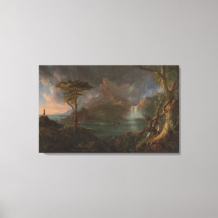 Lienzo El viejo Thomas Cole A Wild Scene