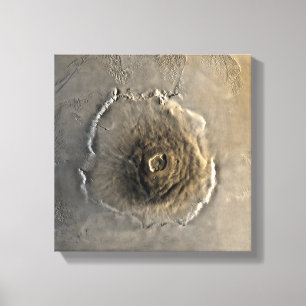 Lienzo El volcán mayor conocido de la Sistema Solar