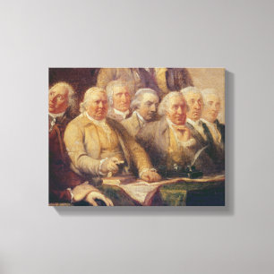 Lienzo Elaboración de la Declaración de Independencia