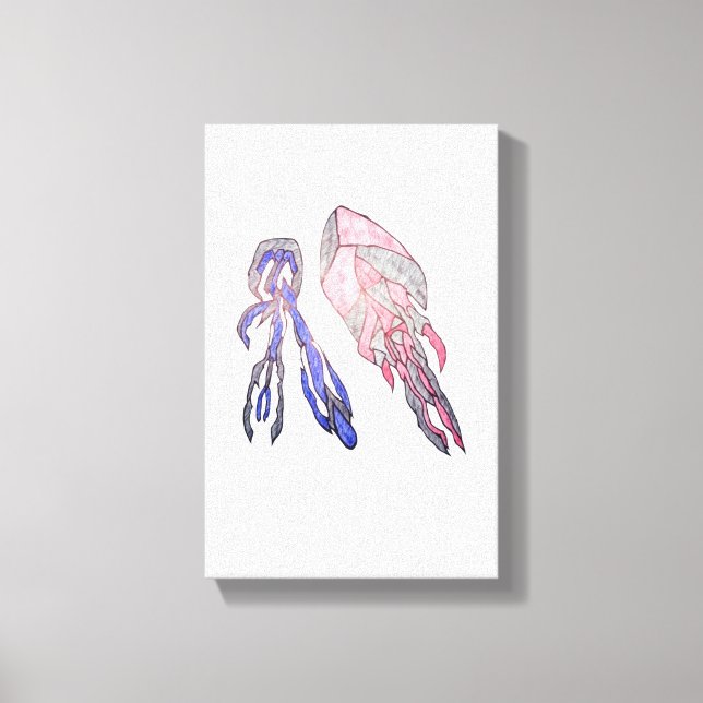 Lienzo Electric Harmony Colorful Abstract Canvas (Anverso)