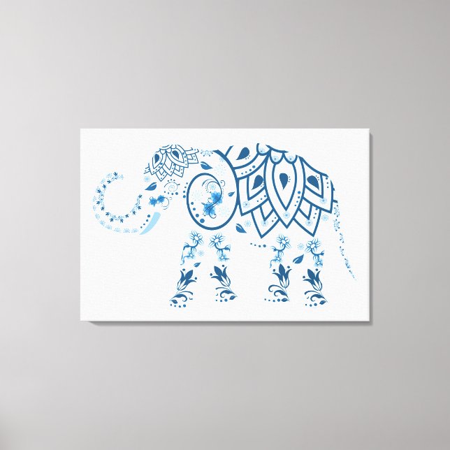 Lienzo Elefante (Anverso)