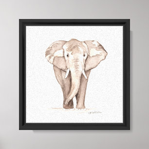 Lienzo Elefante 