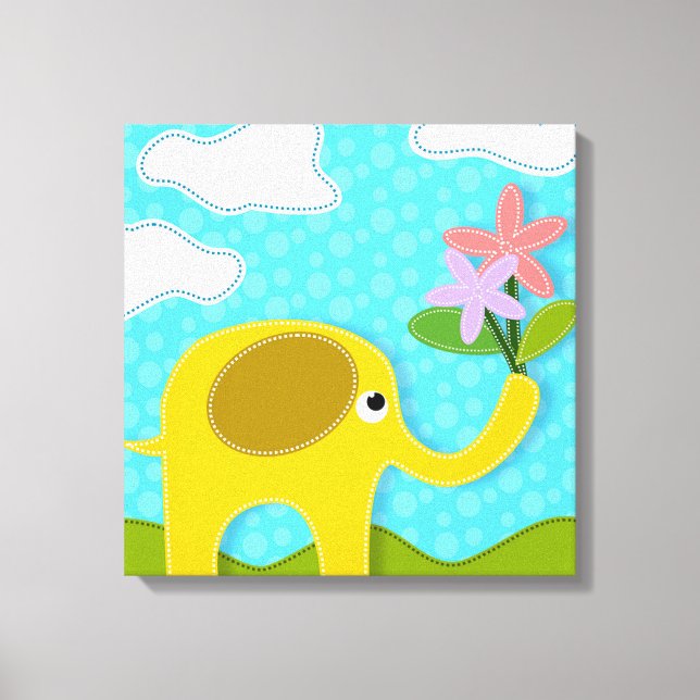 Lienzo Elefante (Anverso)