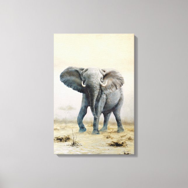 Lienzo Elefante (Anverso)