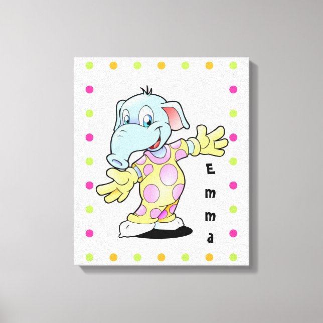 Lienzo Elefante (Anverso)
