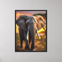 Elefante de toro africano