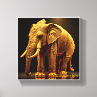 Elefante Dorado Real