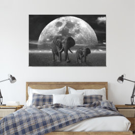 Lienzo Elefantes