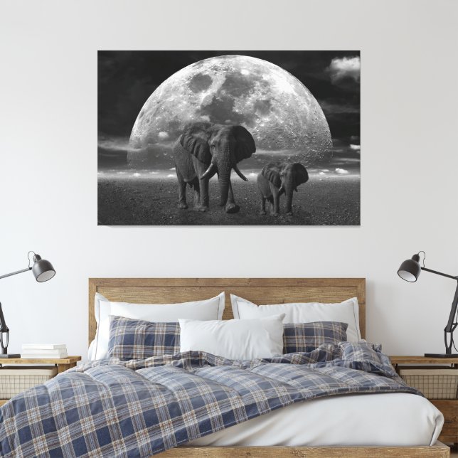 Lienzo Elefantes (Insitu(Dormitorio))
