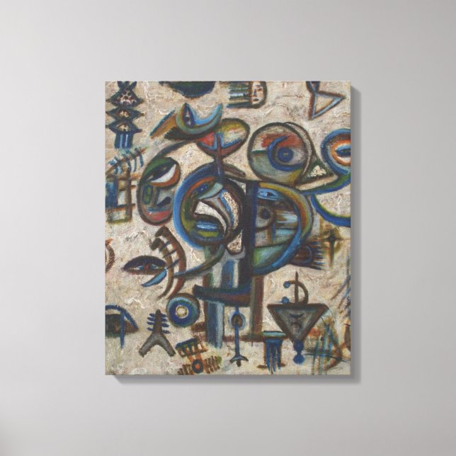 Lienzo Elegance in Chaos (Anverso)