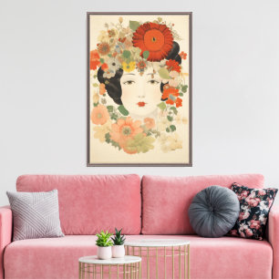 Lienzo Elegancia floral