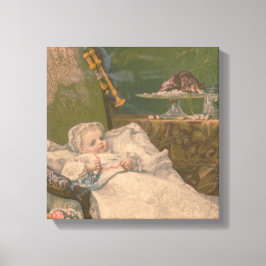 Lienzo Elegancia Victoriana: El mundo de un infante