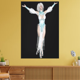 Lienzo Elegant Elf Woman Canvas Print Picture 37