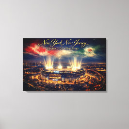 Lienzo Elegant New York Stadium Host World Cup