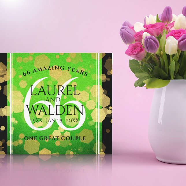 Lienzo Elegante 66º aniversario del Boda Titanita (Subido por el creador)