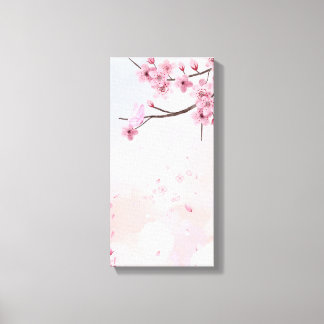 Lienzo Elegante Blossom Wall Art - Acuarela suave