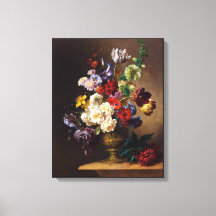 Elegante Clásico Maestro Holandés de Vida fija Art