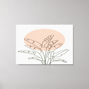 Lienzo Elegante diseño de color de vino