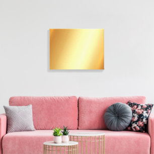 Lienzo Elegante fondo de oro para tu foto horizontal