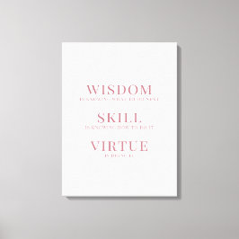 Lienzo Elegante guión tipografía Cita motivacional Canva