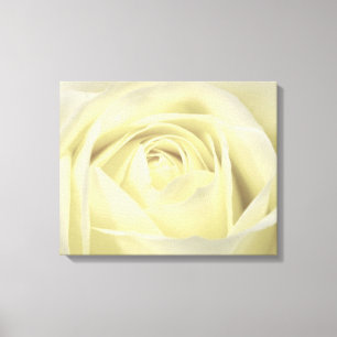 Lienzo Elegante tela de pared de crema Rosa