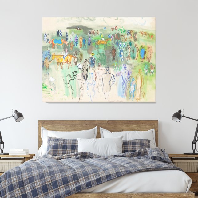 Lienzo Elegantes en el césped (Insitu(Dormitorio))