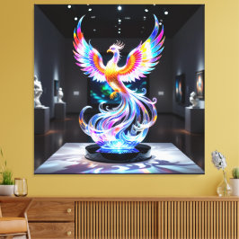 Lienzo Elegantes Glasdesign Kunst in ihrer klarsten Form