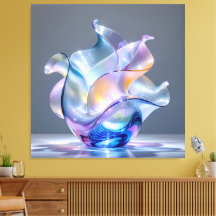 Elegantes Glasdesign Kunst in ihrer klarsten Form