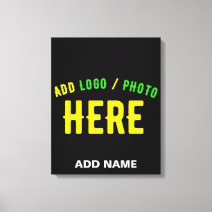 LIENZO ELEGANTES PERSONALIZABLES NEGROS MODERNOS VERIFICA