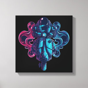 Lienzo Elegantes trenzas murales