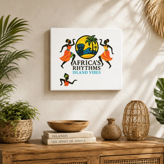 Lienzo Elegantes Vibraciones de Isla Africana (Subido por el creador)