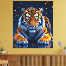 Elektrisierender Tiger – Kraftvolle Wildnis 