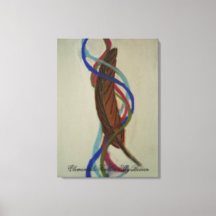 Lienzo Elementales Feather