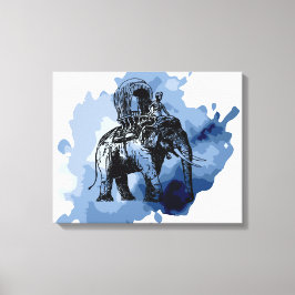 Lienzo Elephant Ride