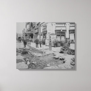 Lienzo Eliminación de los guijarros