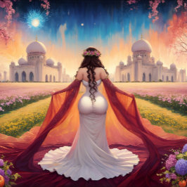 Lienzo Ella es la líder