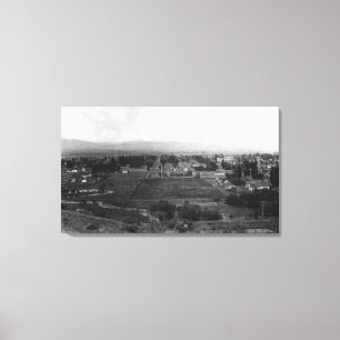 Lienzo Ellensburg, opinión de ojo de pájaros de WA de l