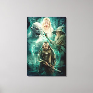 Lienzo ELROND™, Azog, Galadriel, & Gandalf Graphic