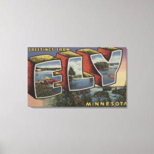 Lienzo Ely, letra ScenesEly, manganeso de MinnesotaLarge