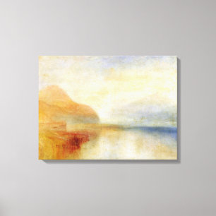 Lienzo Embarcadero de Inverary, lago Fyne, mañana,