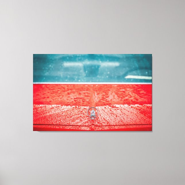 Lienzo Emblema Besado De Lluvia (Anverso)