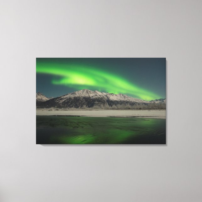 Lienzo Emerald Aurora (Anverso)