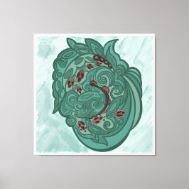 Lienzo Emerald Blossoms