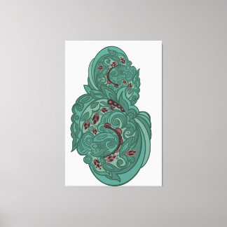 Lienzo Emerald Blossoms