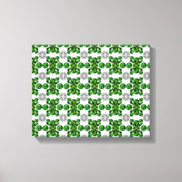 Lienzo Emerald Diamond Gemstone Art Green