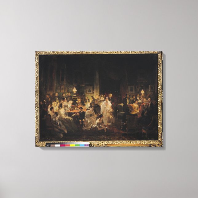 Lienzo Emile Jean Horace Vernet (Anverso)
