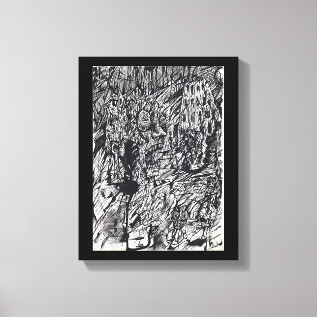 Lienzo Emisión desde Felicidad (Anverso)